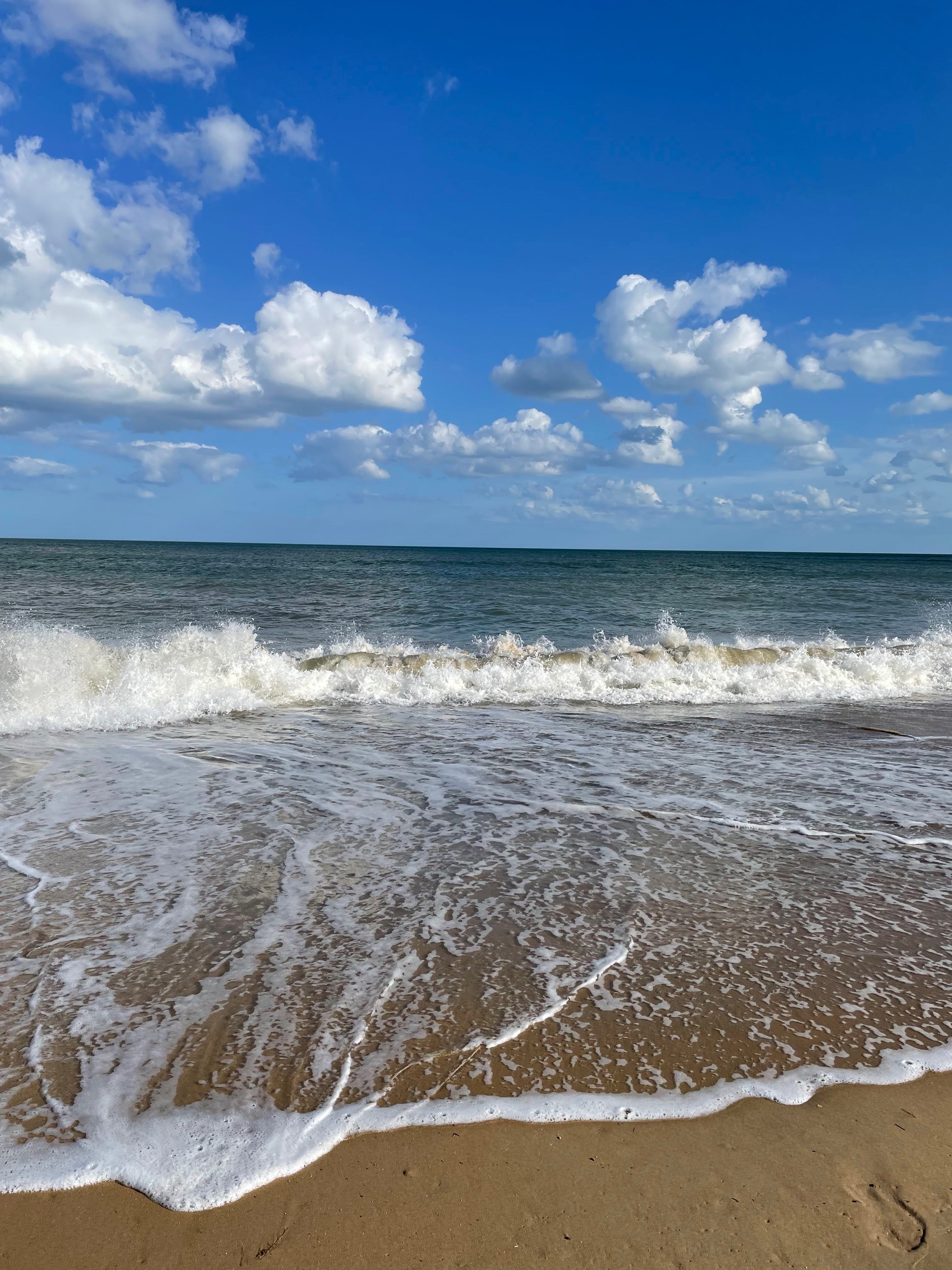 Blue Sky and White Sand